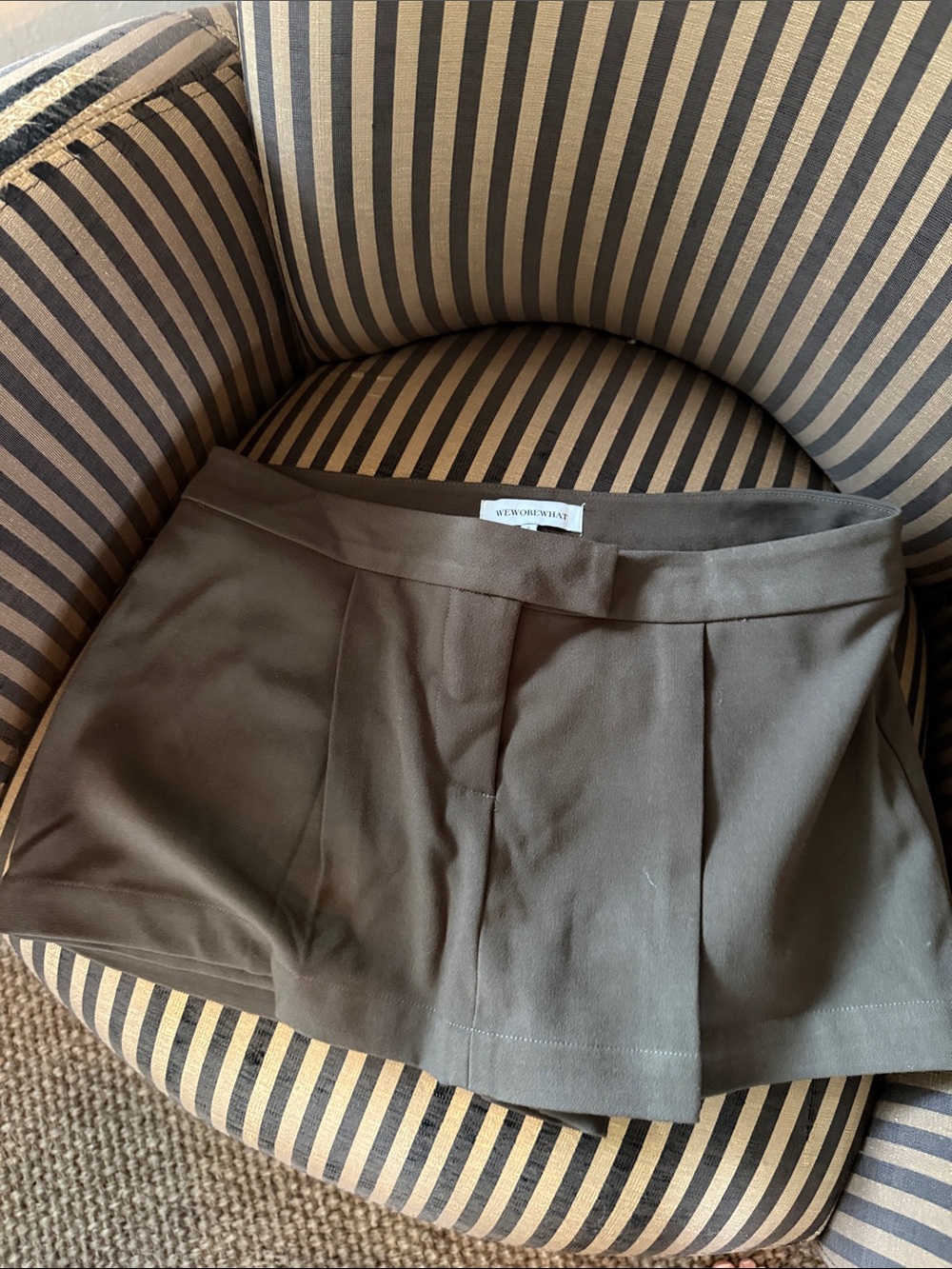 WeWoreWhat Brown Women's Shorts